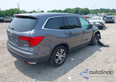 2017 Honda Pilot Ex-L from USA, damaged, VIN 5FNYF6H51HB005581